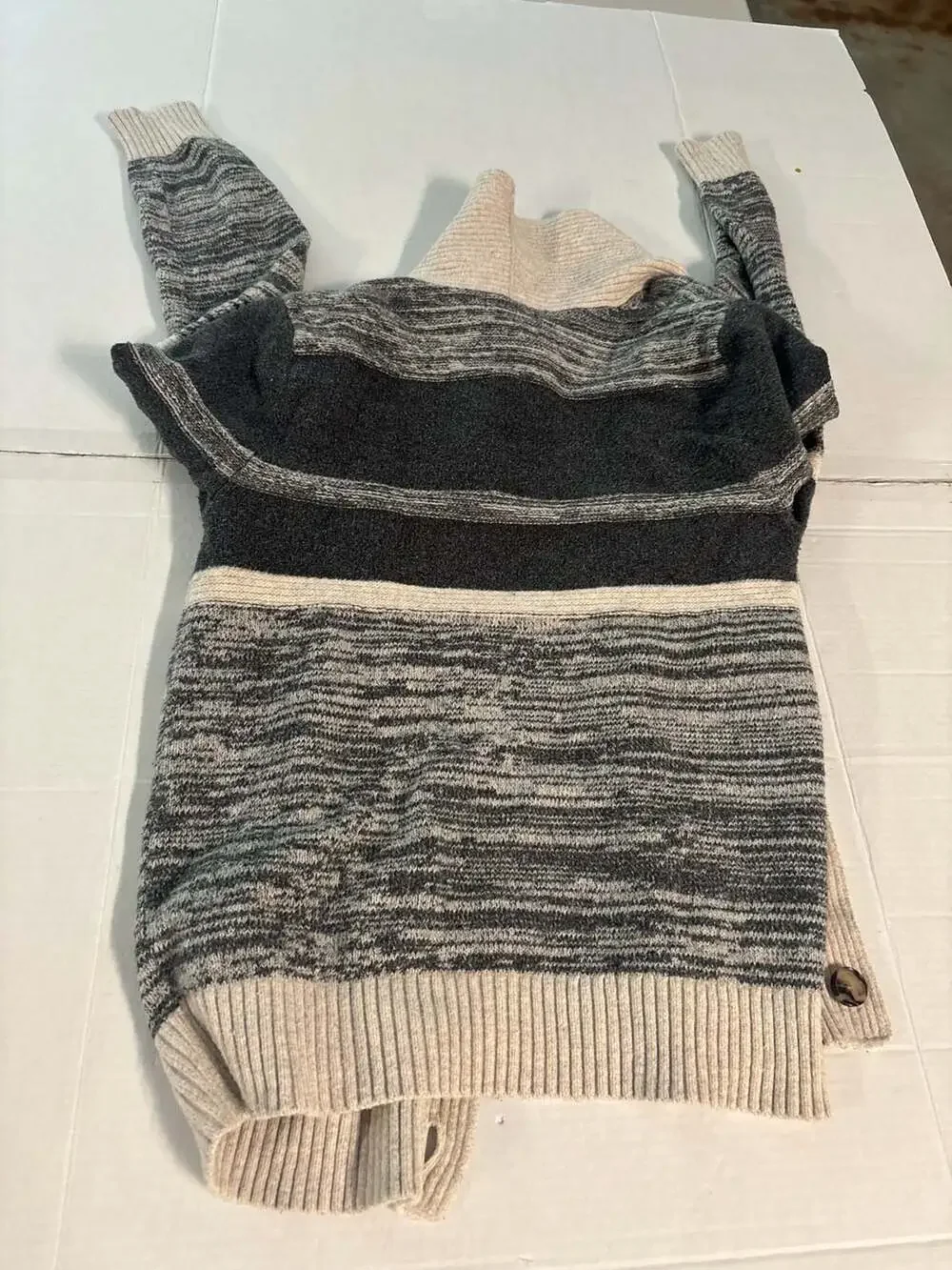 Goodfellow & Co Men's Striped Cardigan Sweater Men’s Small